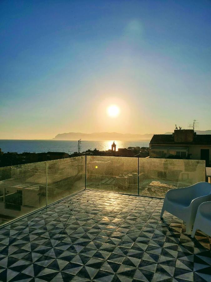 Palazzo Del Golfo Penthouse Appartement Castellammare del Golfo Buitenkant foto