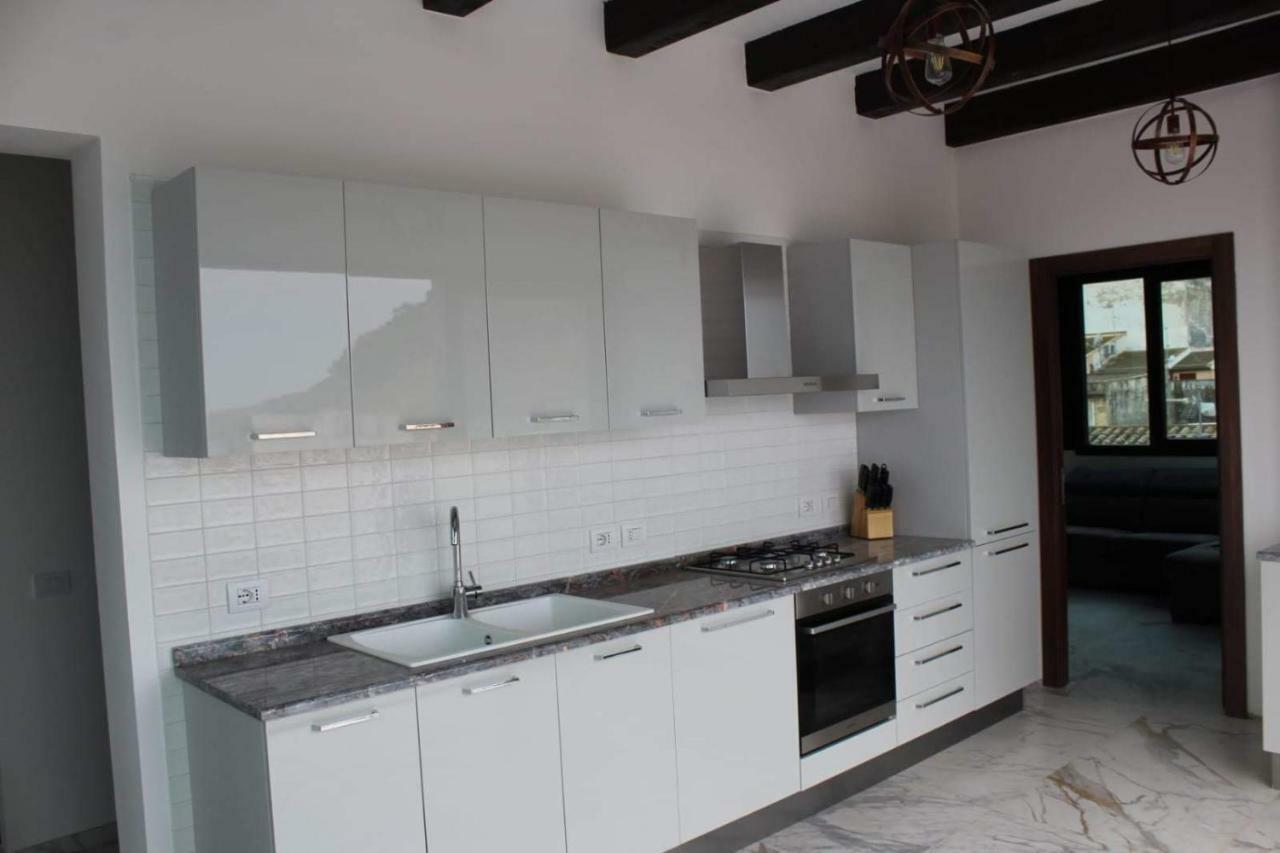 Palazzo Del Golfo Penthouse Appartement Castellammare del Golfo Buitenkant foto